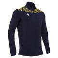 Tiber 1/4 Zip Top NAV/YEL S Stilren treningsgenser - Unisex