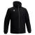 Andes Bomber Jacket BLK S Quiltet bomberjakke med hette - Unisex 