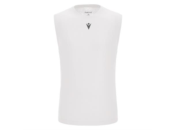 MP151 Hero SL Shirt WHT XS Armløs T-skjorte i bomull- Unisex 