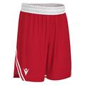 Kansas Basket Eco Shorts RED/WHT XL Teknisk basketshorts - Unisex
