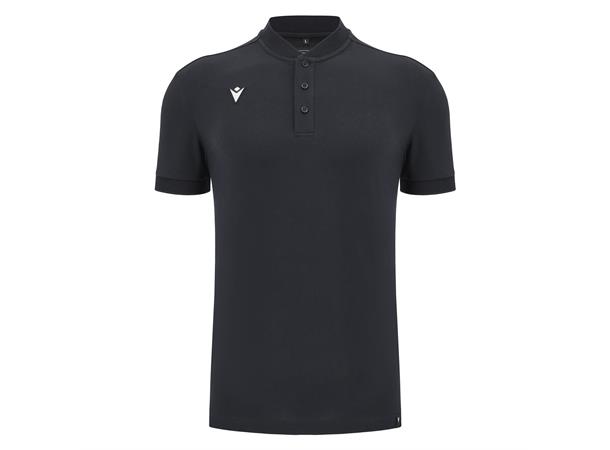 Nisiros Icon stretch korean polo BLK 3XS Poloskjorte Uten krage - Unisex 