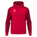 Chronos Full Zip Hoody RED 5XL Hettegenser