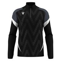 Starfall 1/4 zip BLK/WHT S Treningstopp - Unisex
